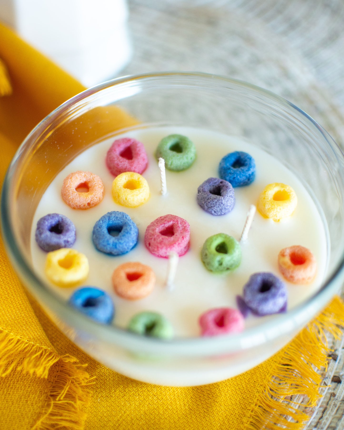 Fruity O's Candle