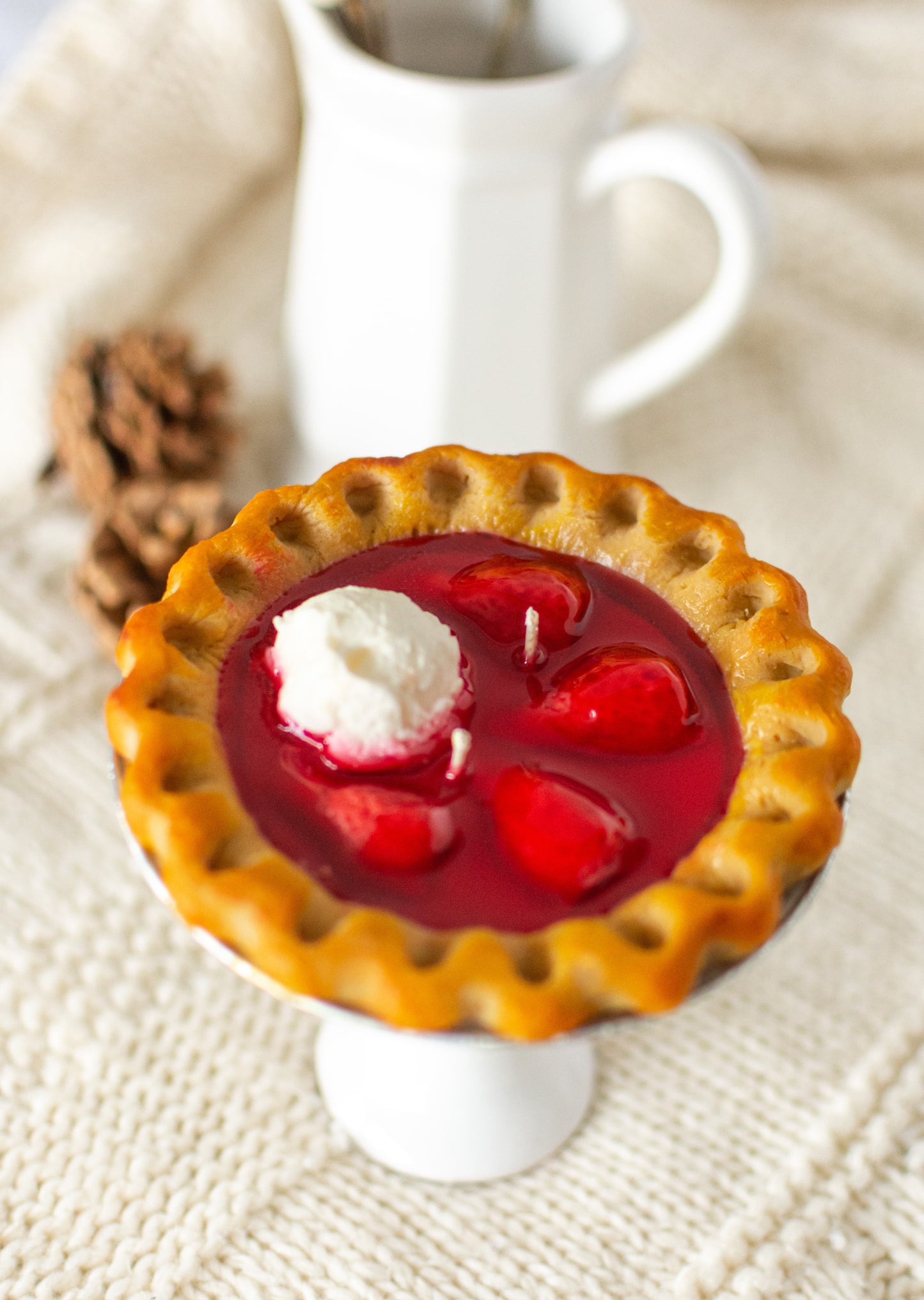 Strawberry Pie Candle